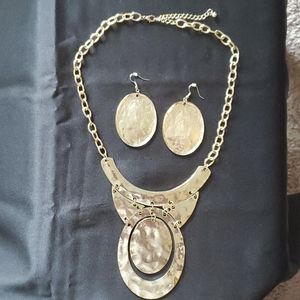 Statement Necklace & Earrings